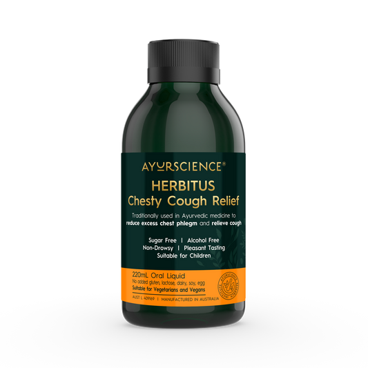 AyurScience | Herbitus Chesty Cough Relief | 220ml