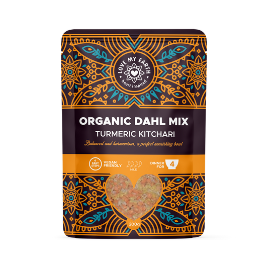 LOVE MY EARTH | TURMERIC KITCHARI | Quick Stix Mix Organic