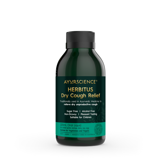 AyurScience | Herbitus Dry Cough Relief | 220mL