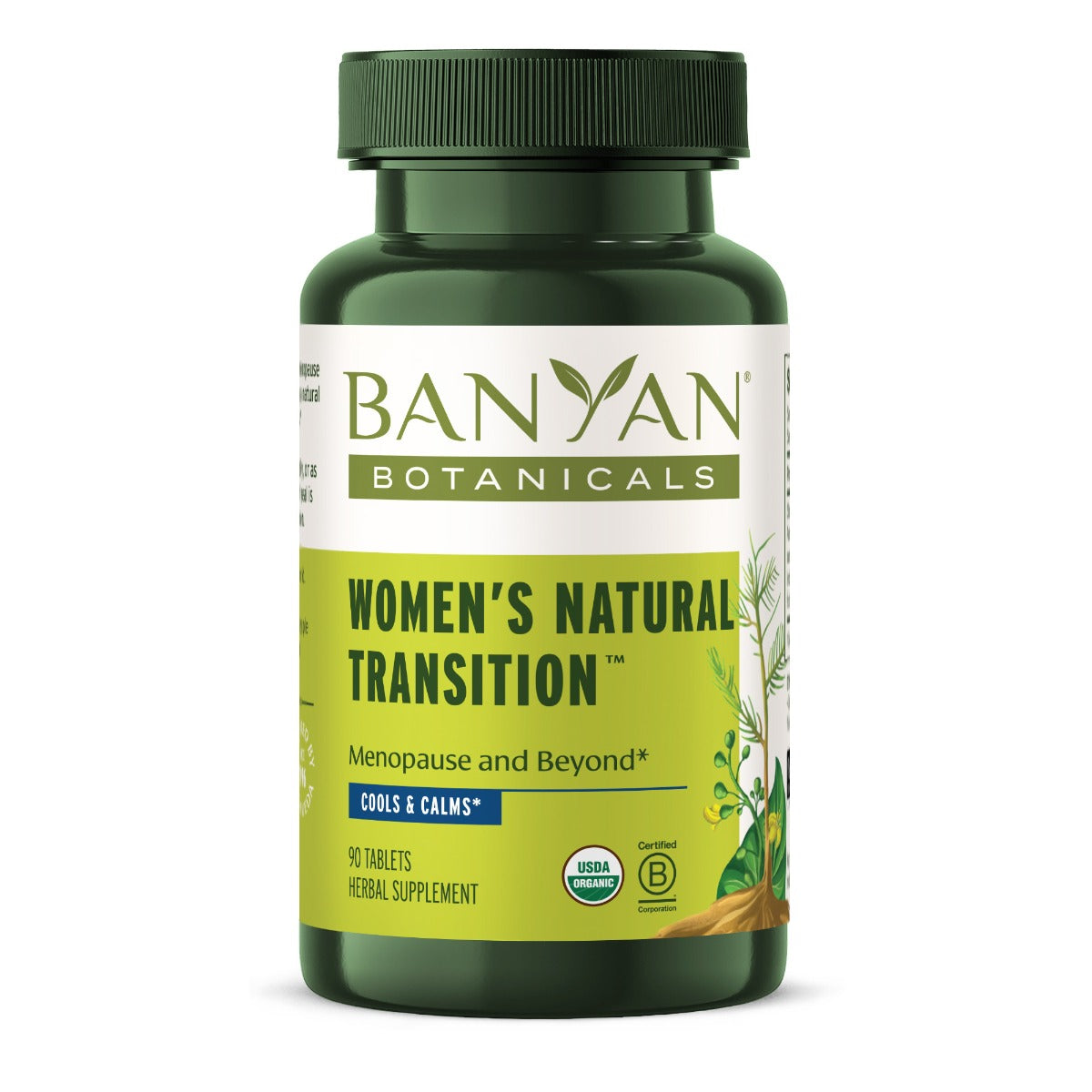 womens natural transition tablets | certified organic