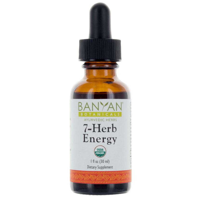 7 - Herb Energy Liquid Extract - Certified Organic
