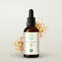 HerbEra | Fenugreek Herbal Extract Tincture | 60ml | Organic | Alcohol Free | Made in USA