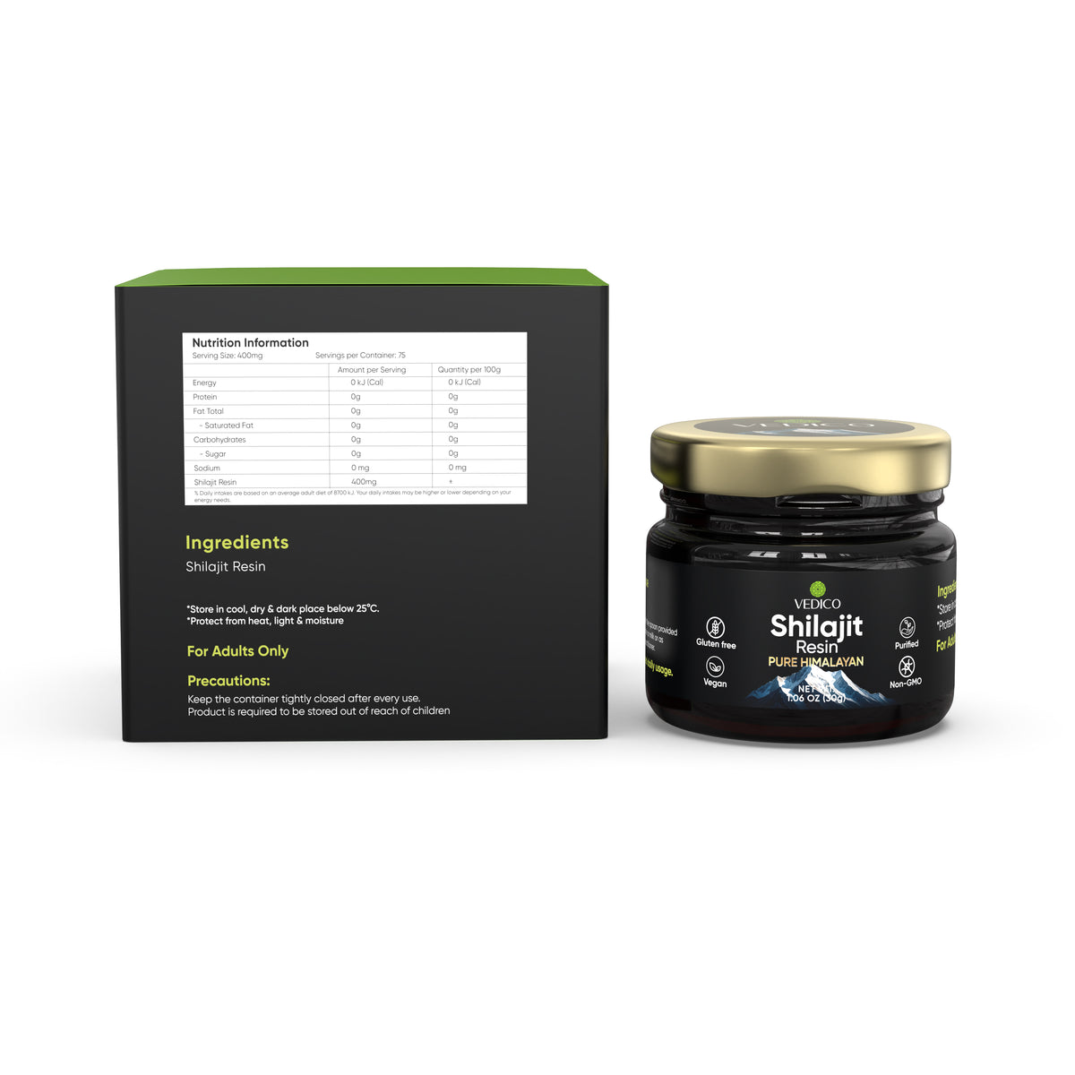 Himalayan Shilajit Resin | Natural Energy & Vitality Support
