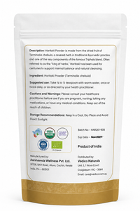 Vedico| Haritaki powder | Organic | 200gm