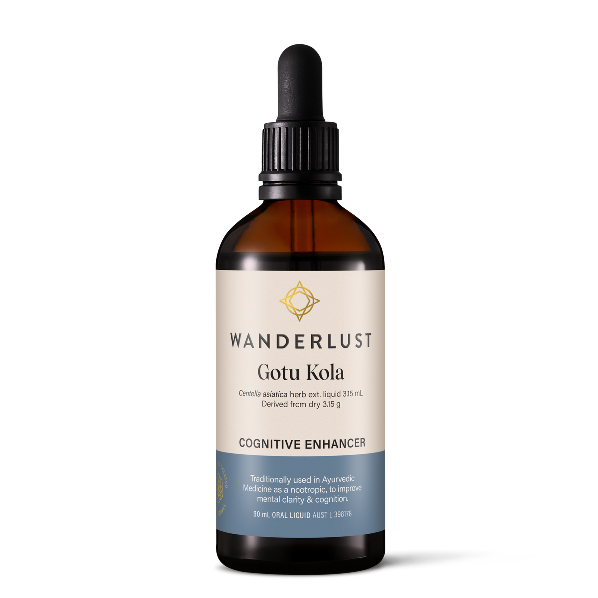 Wanderlust | Gotu Kola drops | 90ml