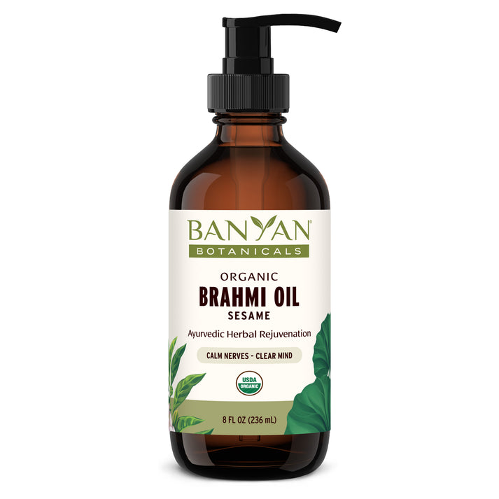 Brahmi Oil (Sesame) - Certified Organic