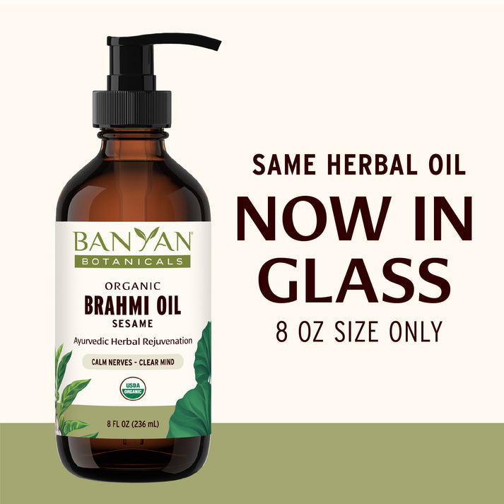 Brahmi Oil (Sesame) - Certified Organic