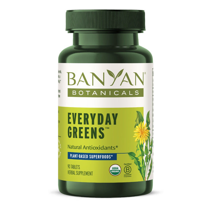 everyday greens tablets - certified organic