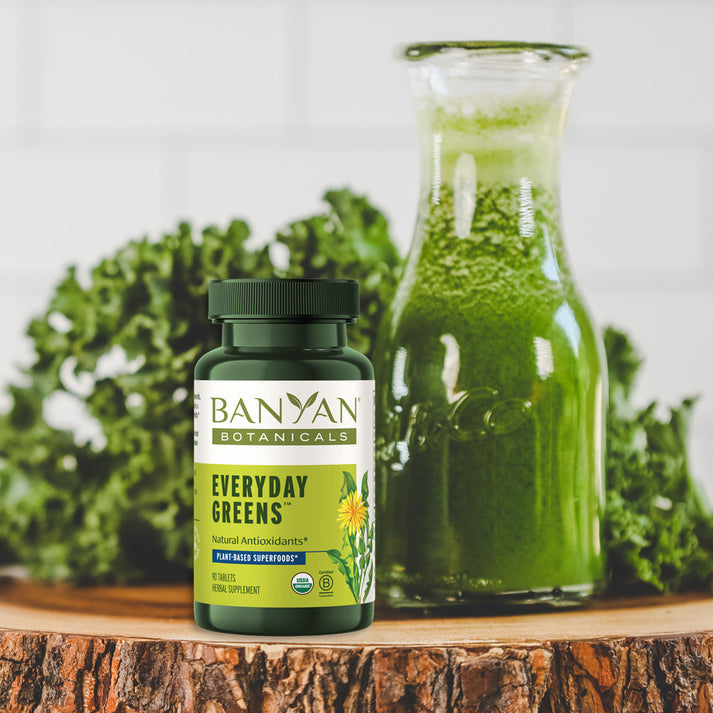 everyday greens tablets - certified organic