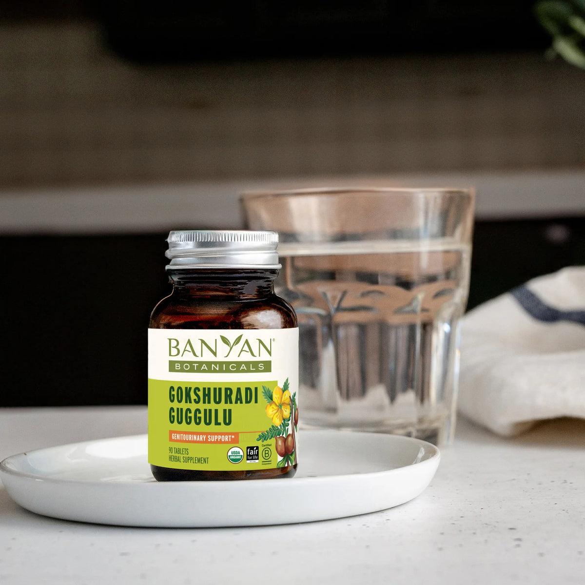 Gokshuradi Guggulu Tablets - Certified Organic