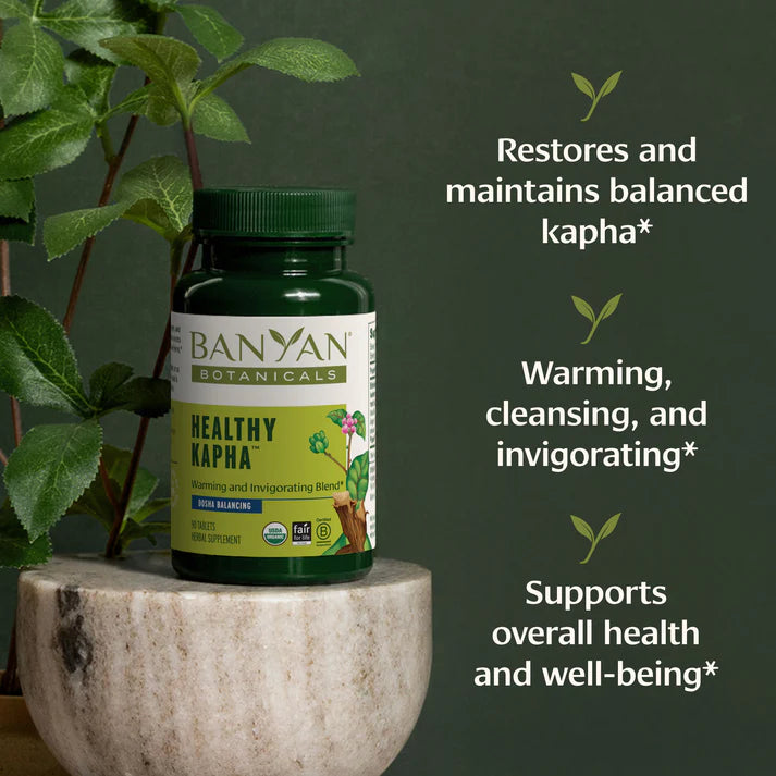 Healthy Kapha Tablets | Certified Organic | 90 Tabs
