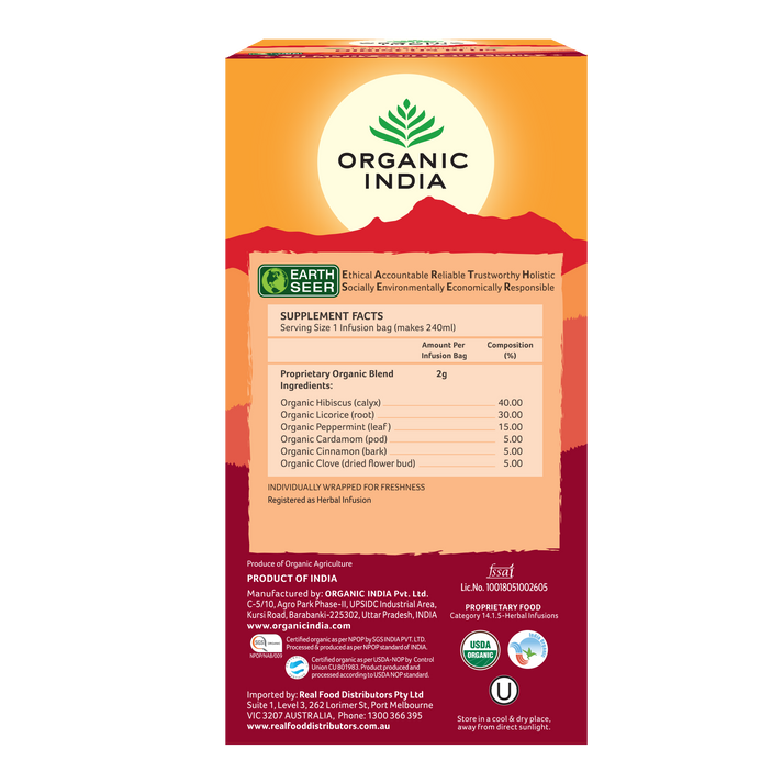 hibiscus plus | 25 tea bags