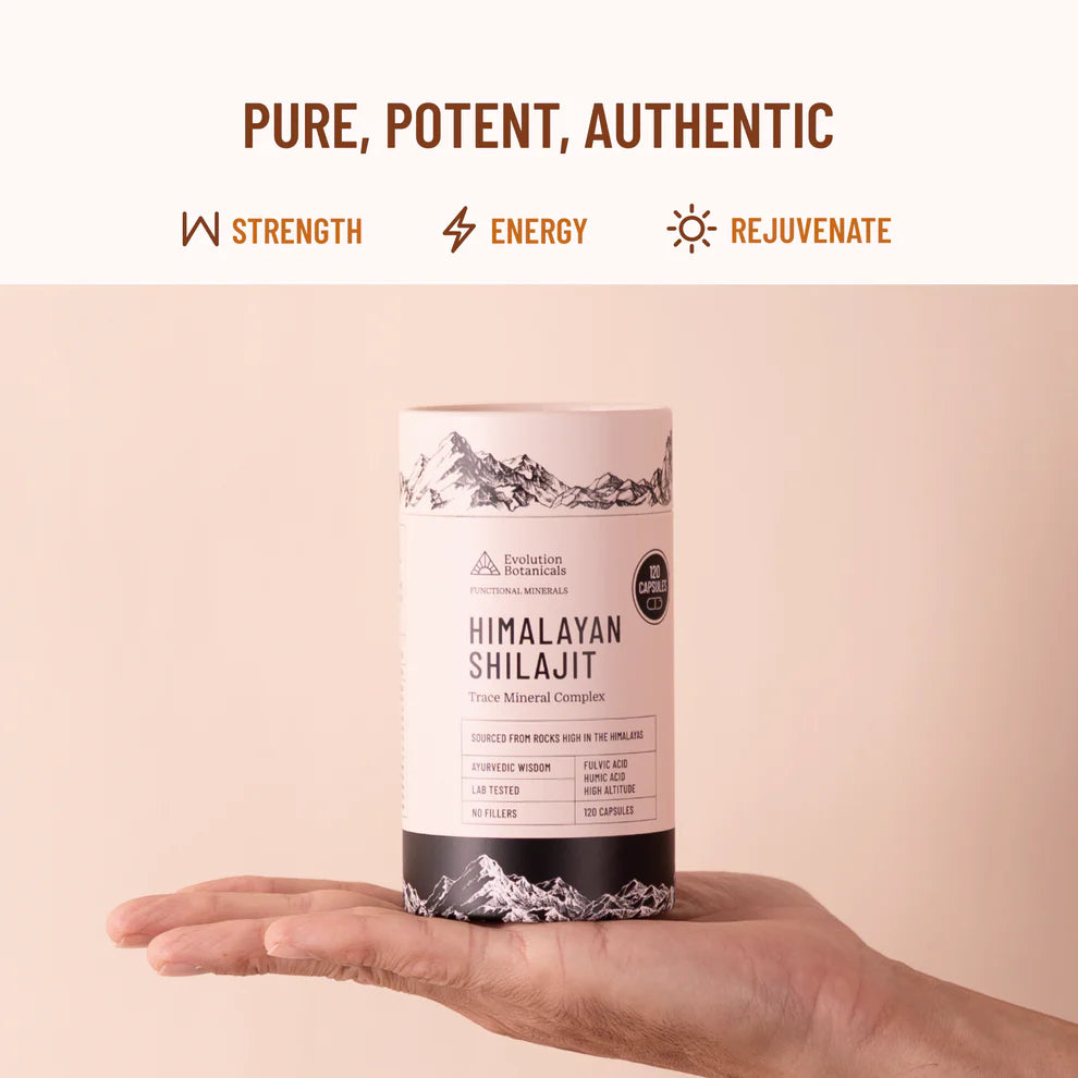 Evolution Botanicals | Himalayan Shilajit | 120  Capsules
