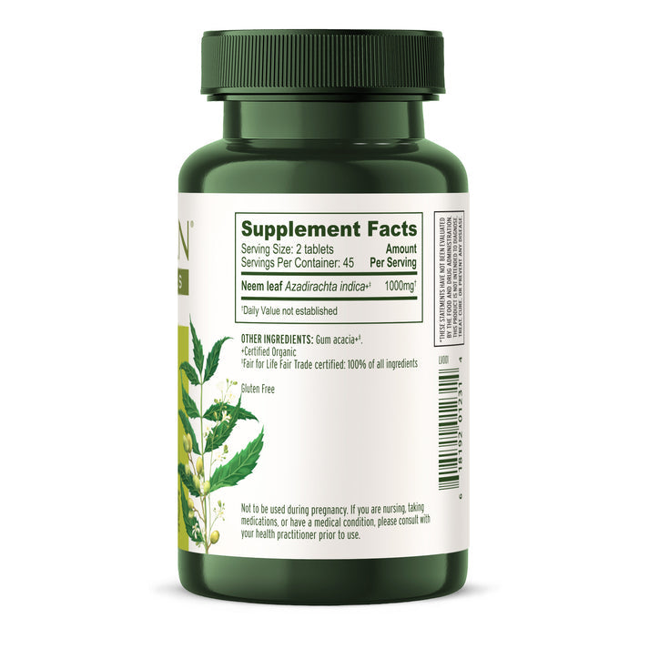 Neem Tablets  | Certified Organic