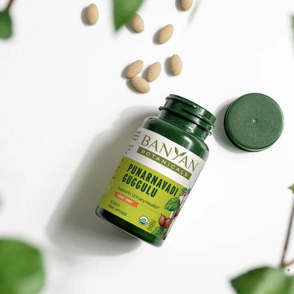 Punarnavadi Guggulu Tablets | Certified Organic | 90 Tablets