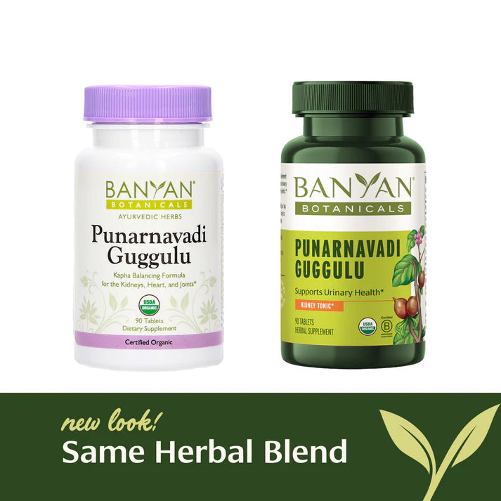 Punarnavadi Guggulu Tablets | Certified Organic | 90 Tablets