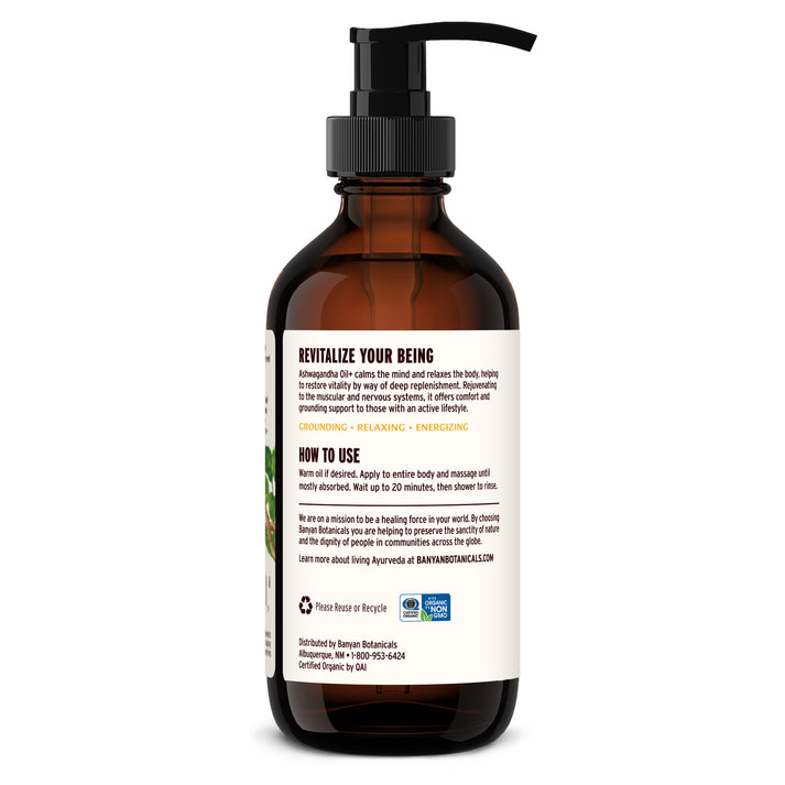 Ashwagandha Oil | Ayurvedic Physician Formulated