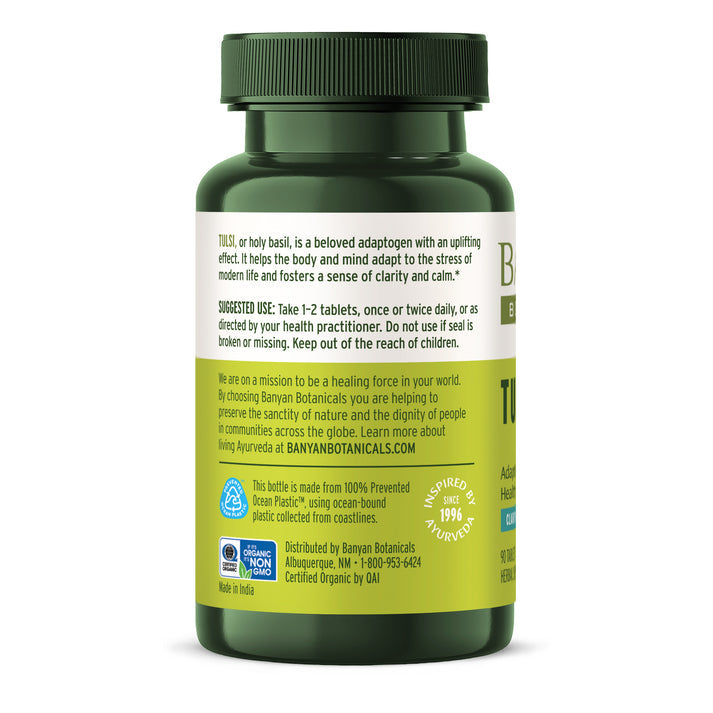 tulsi tablets - certified organic