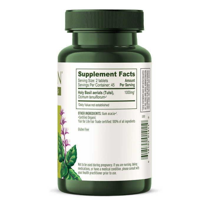 tulsi tablets - certified organic