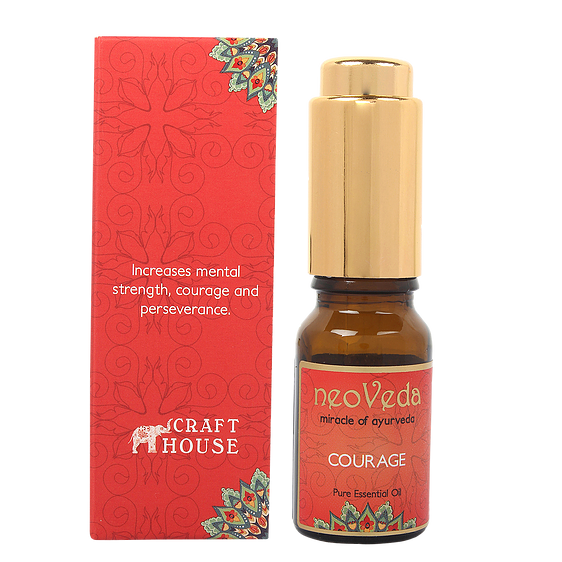 NeoVeda | Courage | Essential Oil | Cedarwood | Clary Sage