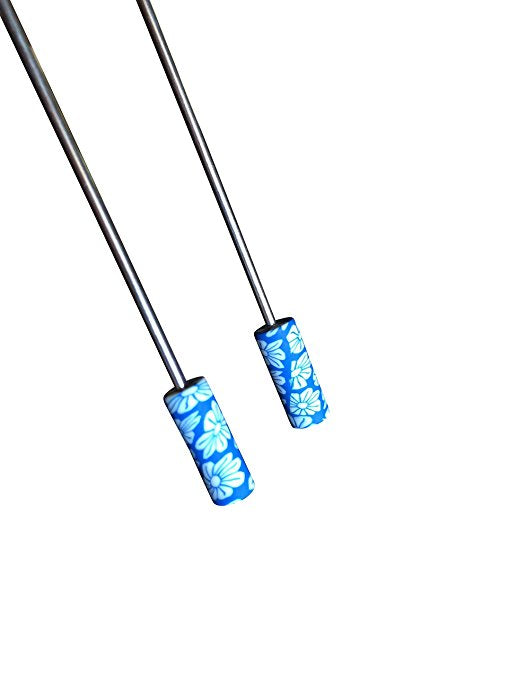 Premium Tongue Scraper 100% Stainless Steel - Artisan Crafted Clay Tips - Sattvic Health Store  - An Ayurveda Products Store for Australia