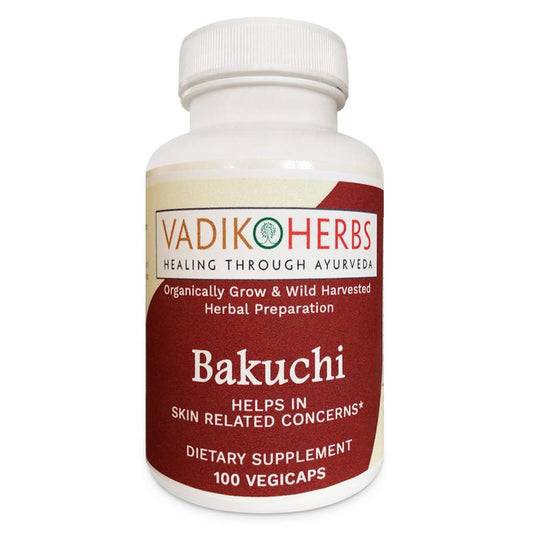 Vadik Herbs  Bakuchi Capsules  Psoralea corylifolia