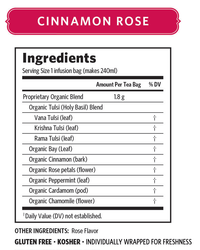 Tulsi Cinnamon Rose Tea | 25 Bags