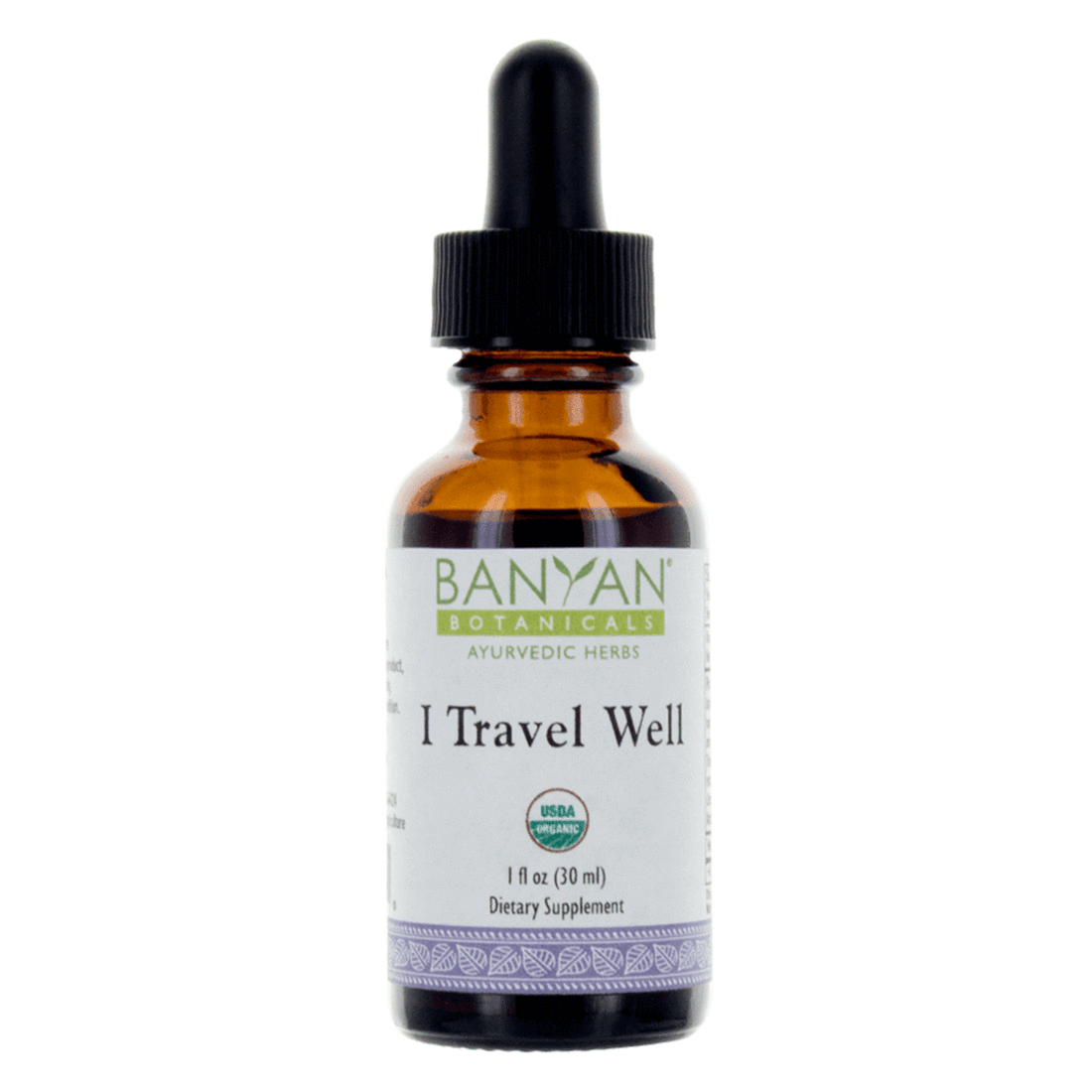 I Travel Well liquid extract - Certified Organic