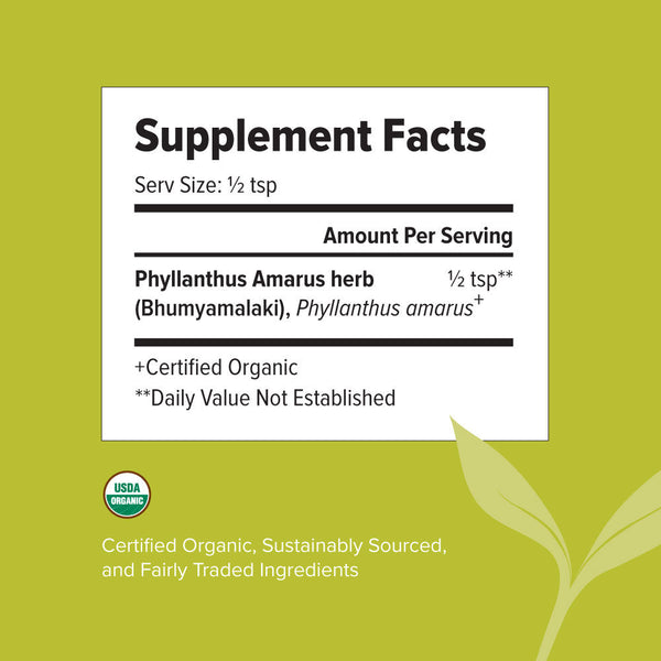 Bhumyamalaki powder - Certified Organic