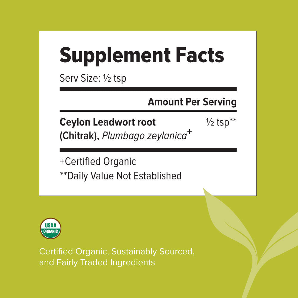 Chitrak powder | USDA Certified Organic