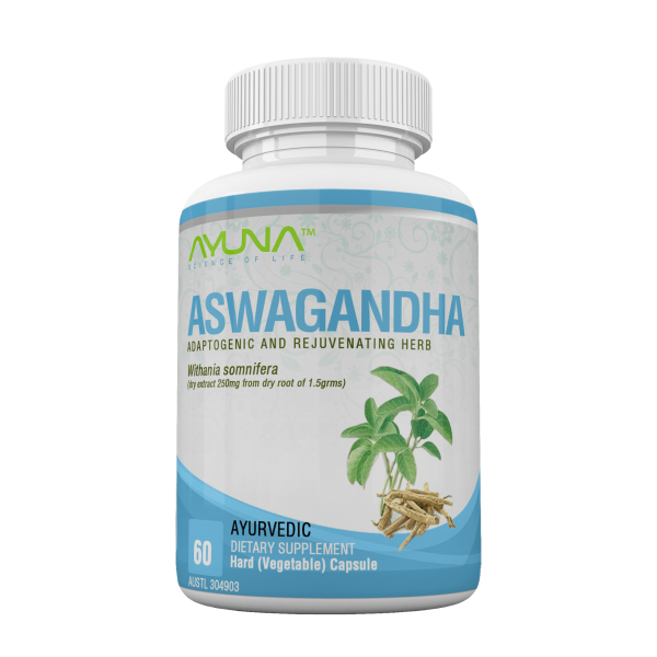 Ayuna | Ashwagandha | 60 Vegetable capsules