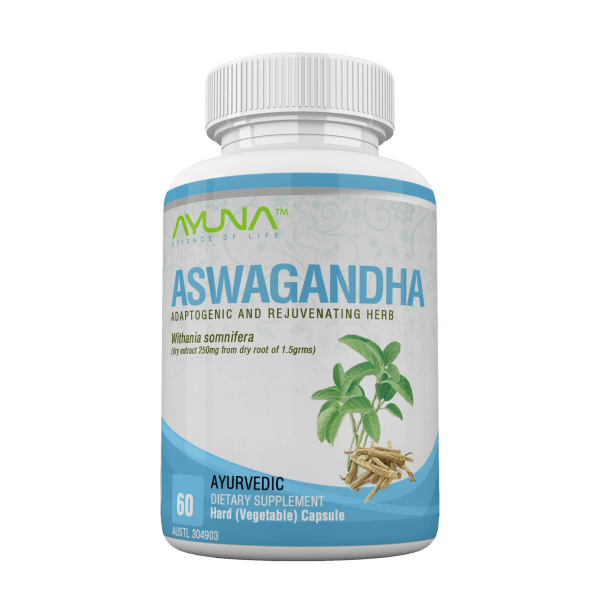 ayuna | ashwagandha | 100 vegetable capsules