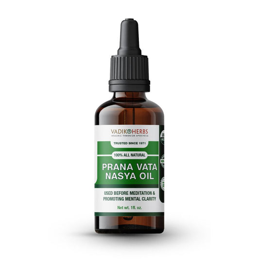 Nasya Oil | Prana Vata | Helps in Mental Clarity and Concentration