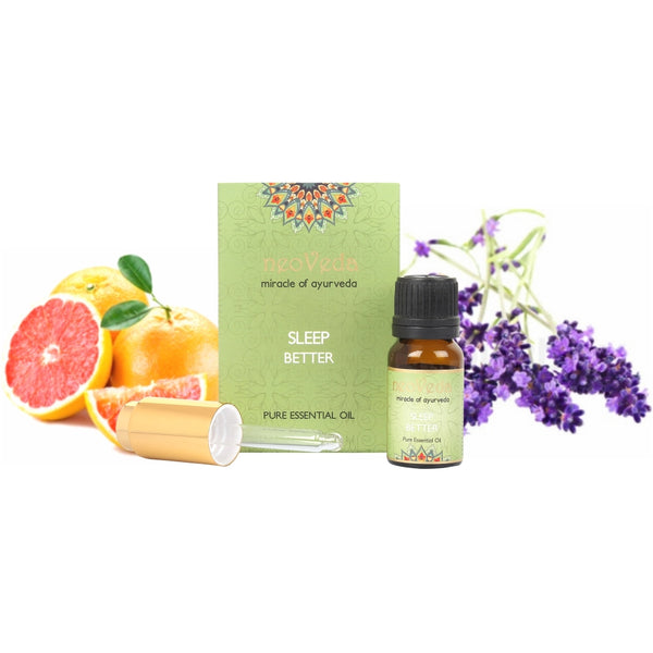 NeoVeda Sleep Better Essential Oil with Lavender | Vetiver|