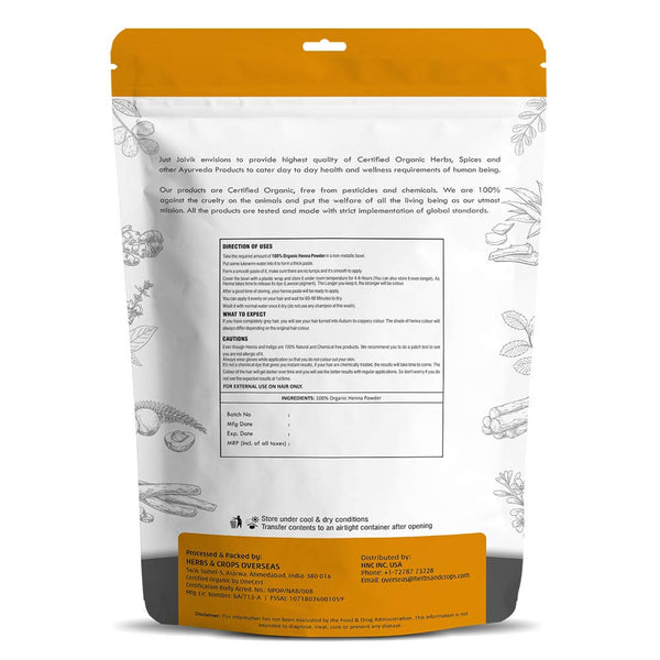 Henna Powder Organic For Natural Color buy from Sattvic Health Store Australia