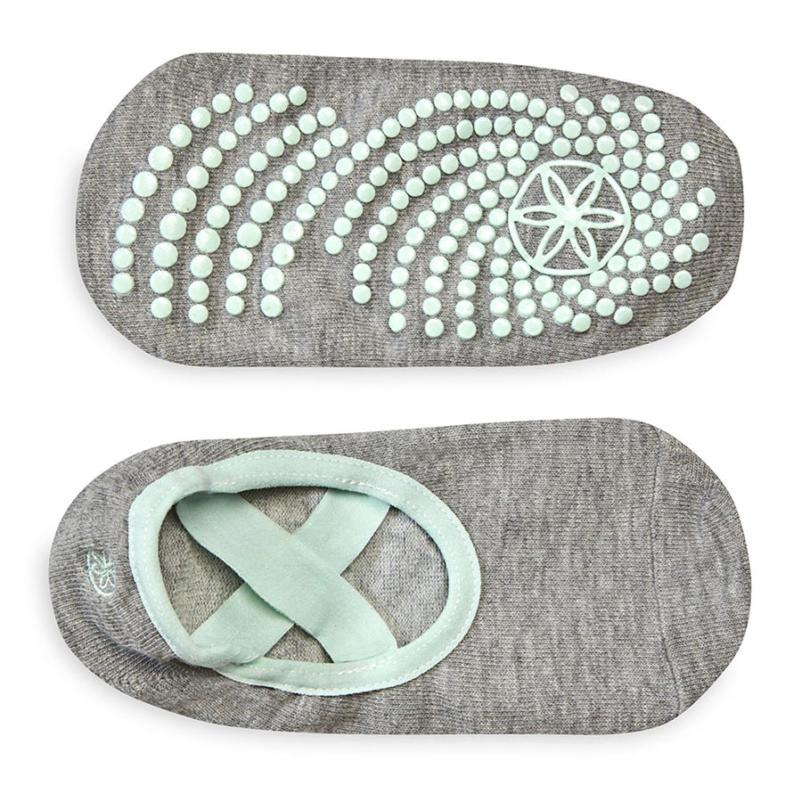 Gaiam | Performance Pilates & Barre Grippy Sock | Mint