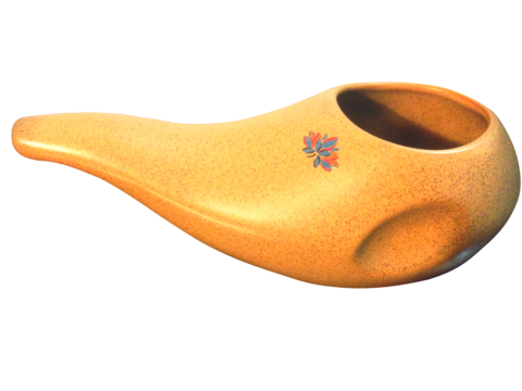 Ergonomic Ceramic Neti Pot - Sattvic Health Store  - An Ayurveda Products Store for Australia